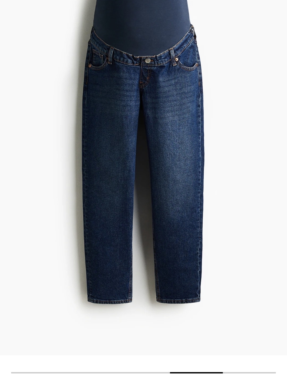 H&M Mama Slim Ankle Jeans Dark DENIM Maternity